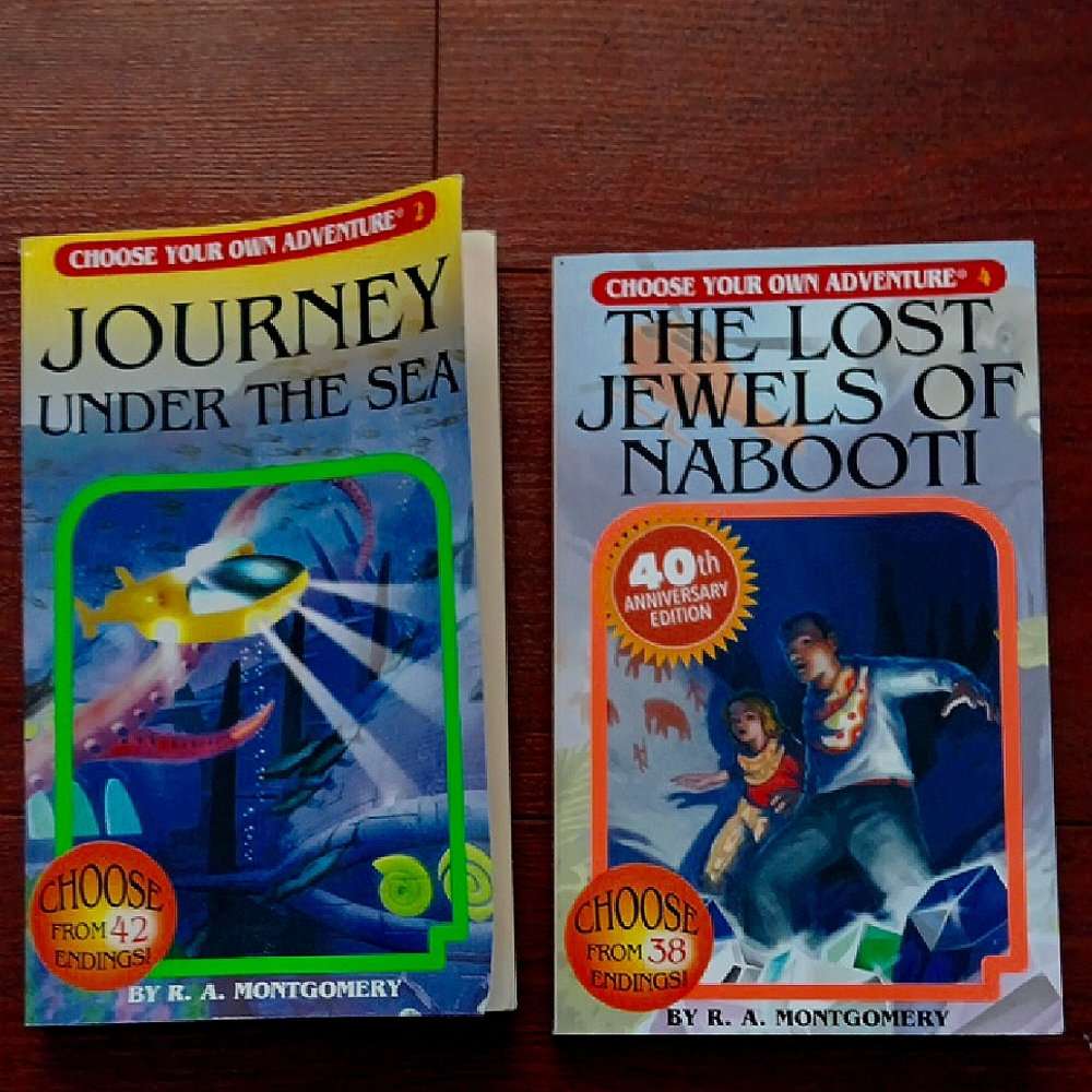Book Set - Journey Under the Sea & The Lost Jewels of Nabooti